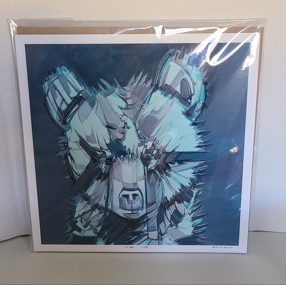 Art Print "The Cub" Artist Andy Anissimoff Signature Squamish & Whistler Art